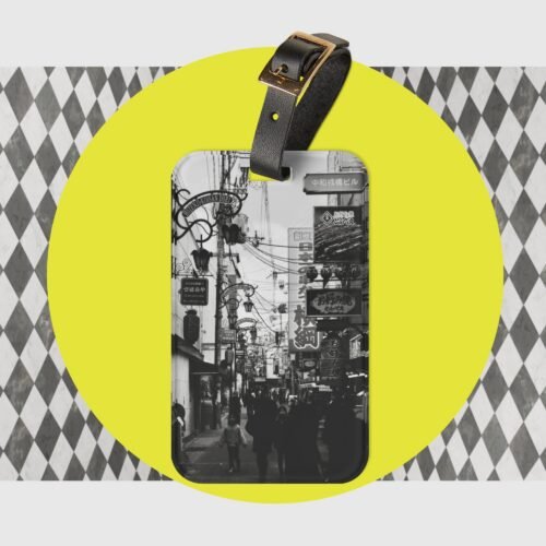 Sign Language – Dotonbori Photography Luggage Tag