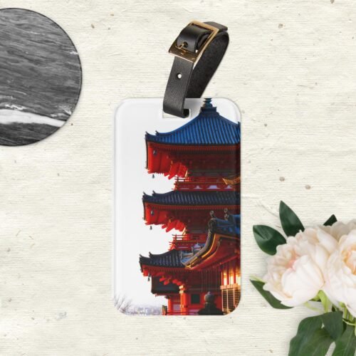 Gentle Giant – Kiyomizu-dera Photography Luggage Tag