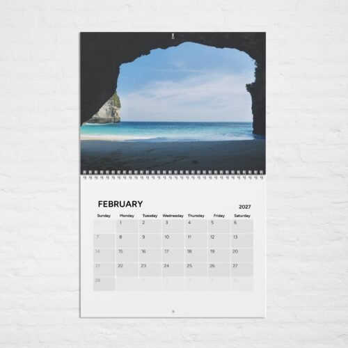 2027 Calendar – Thailand & Indonesia Tropical Island Photography | Beach/Travel